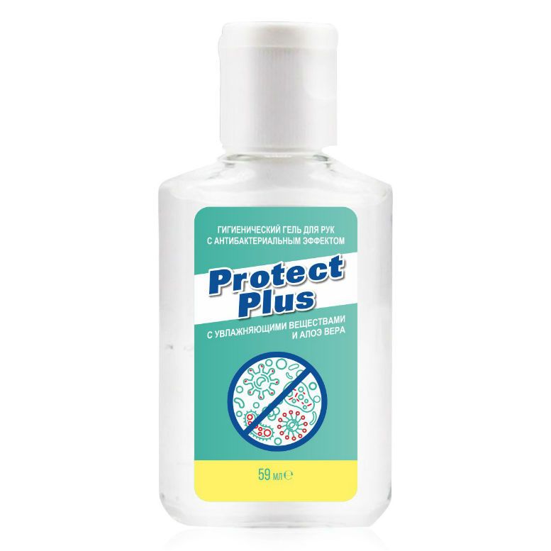 фото упаковки Protect Plus гель для рук с антибактериальным эффектом