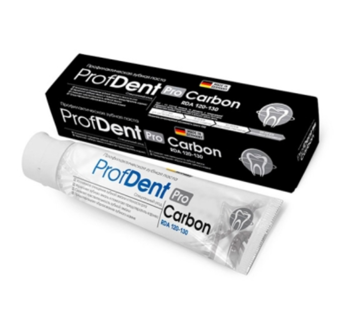 фото упаковки ProfDent Carbon Active паста зубная