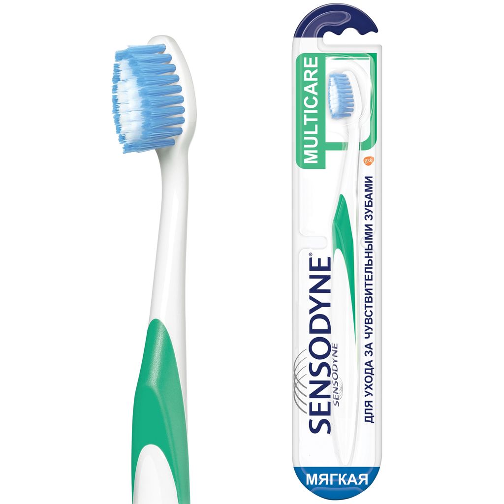 Sensodyne Multicare Зубная щетка, щетка зубная, 1 шт.