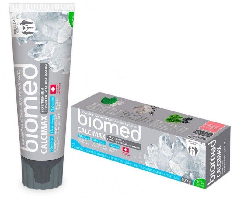 фото упаковки Biomed Calcimax паста зубная