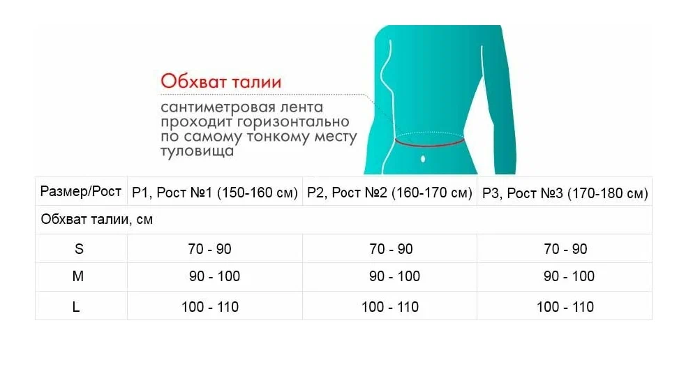 Корректор осанки К-506, рост 160-170 см, р. M, 1 шт.