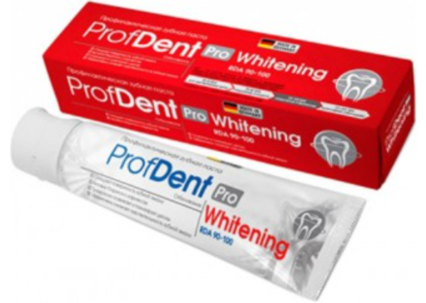 фото упаковки ProfDent Whitening паста зубная