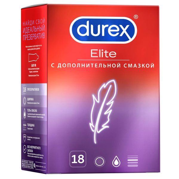 фото упаковки Презервативы Durex Elite