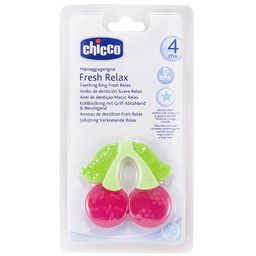 Chicco Fresh Relax Прорезыватель охлаждающий Вишня 4+