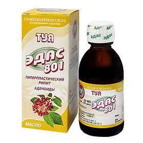 Эдас-801 Туя, масло для наружного применения, 25 мл, 1 шт.