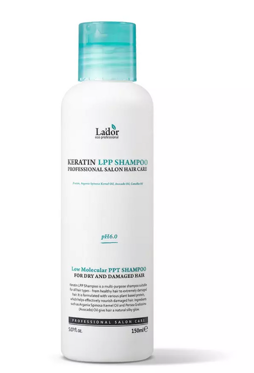 La'dor Keratin LPP Шампунь кератиновый Ph 6.0, шампунь, для ежедневного применения, 150 мл, 1 шт.