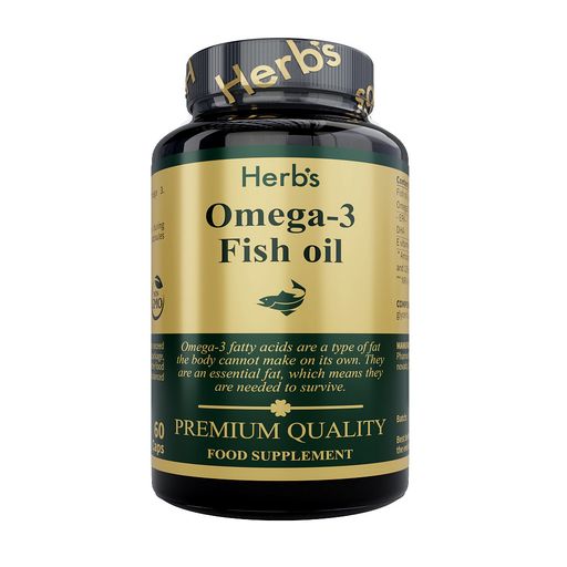 Herb's Омега-3 Рыбий жир, капсулы, 60 шт.