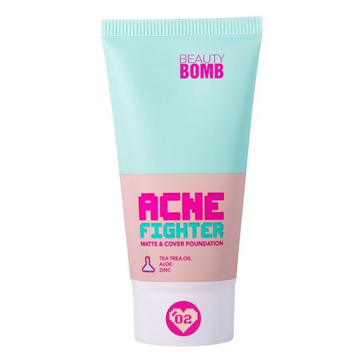 Beauty Bomb Acne Fighter крем тональный, тон 01, 40 г, 1 шт.