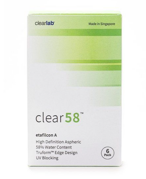 ClearLab Clear 58 Линзы контактные, BC=8.3 d=14.0, D(-3.50), 6 шт.