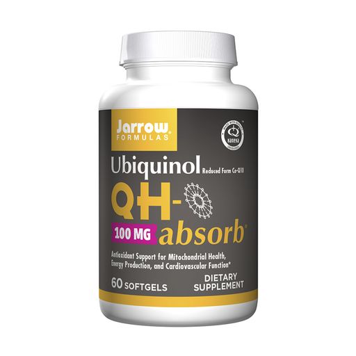 Jarrow Formulas Убихинол QH-absorb, капсулы, 60 шт.